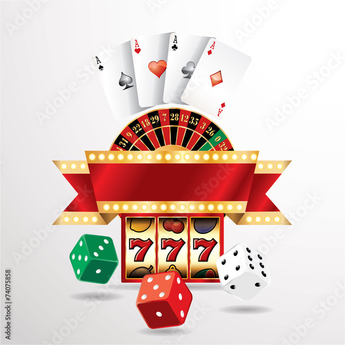 casino red banner