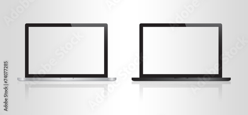 Laptop Ice and Black