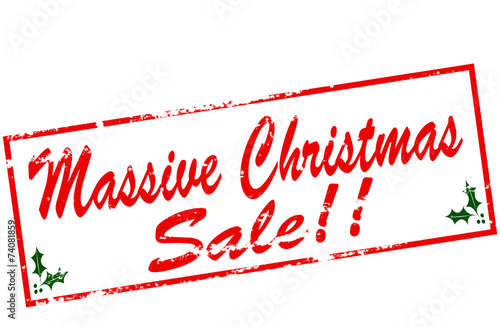 Massive Christmas sale