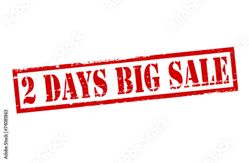 Two days big sale