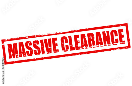 Massive clearance