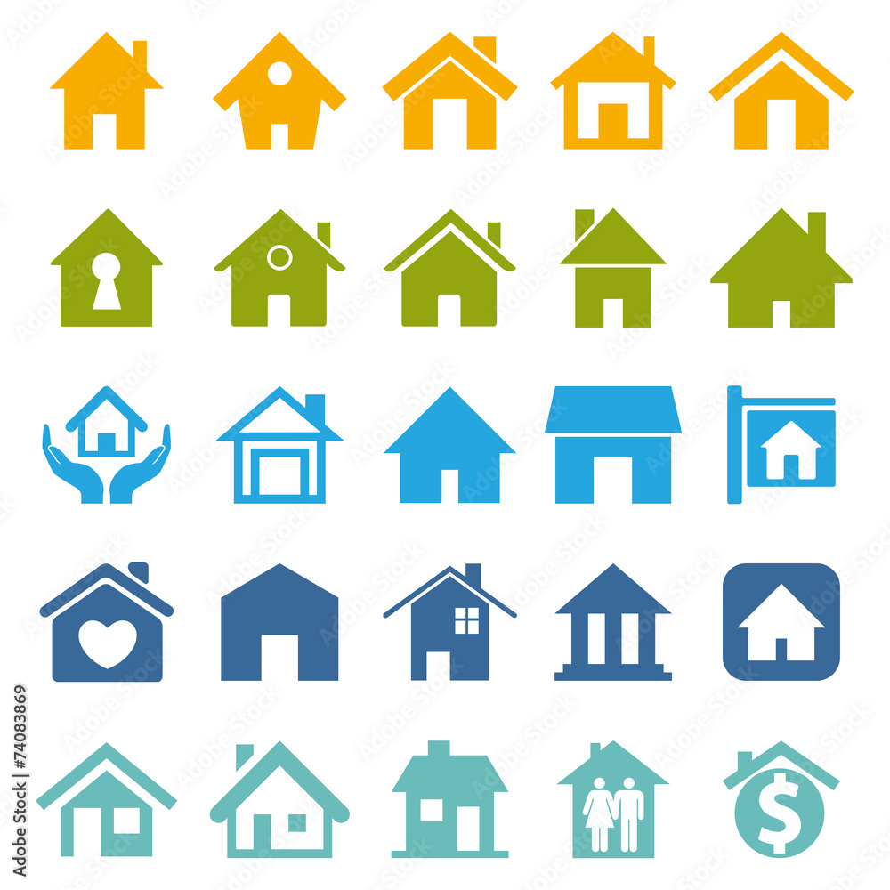 Home Icon Set Home Icon Set