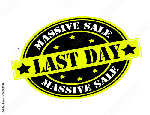 Massive sale