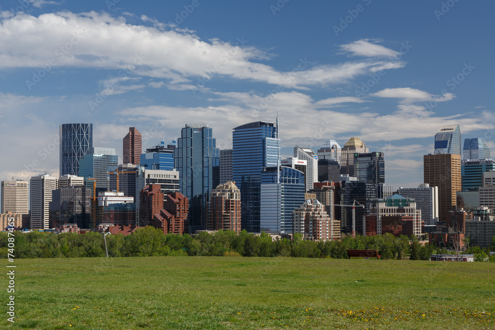 Obraz premium Skyline Calgary Canada