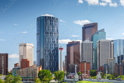 Skyline Calgary Canada © Menno Schaefer