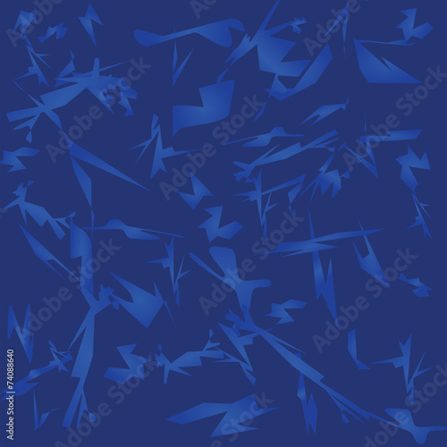 Shades of Blue Abstract Background