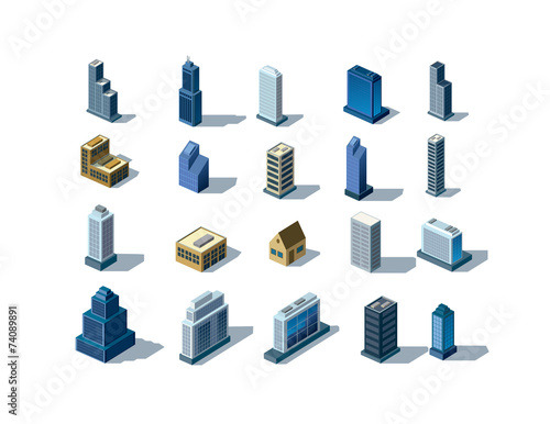 isometric buildings