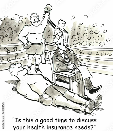 "Is this a good time to discuss your health insurance needs?"