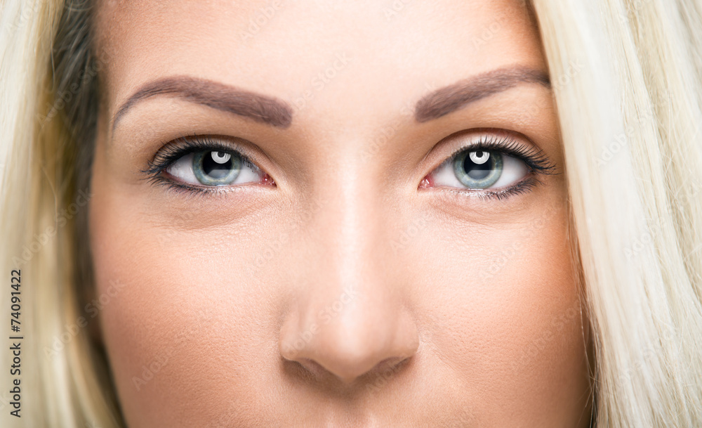 Closeup of  woman eye