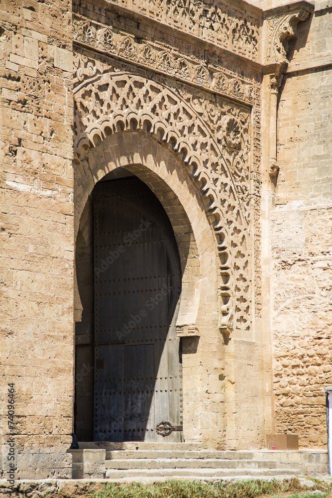 Old moroccan door
