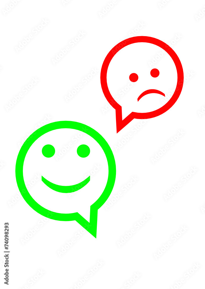 Fototapeta premium Smileys