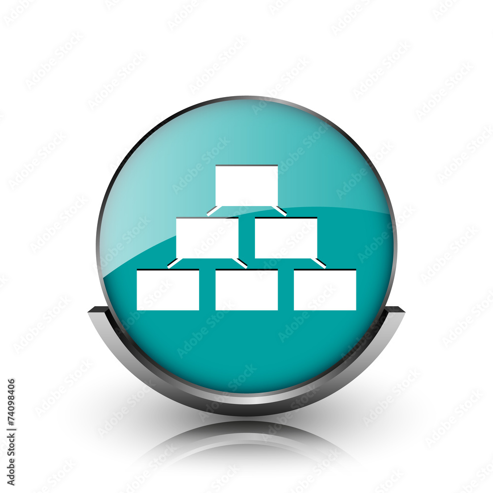 Organizational chart icon Organizational chart icon