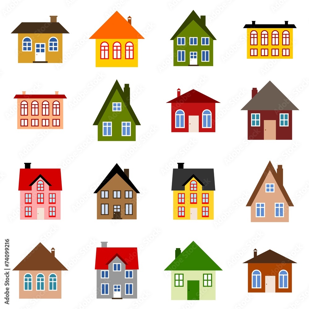 Home icon set Home icon set