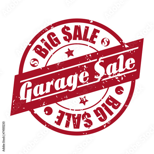 garage sale  design