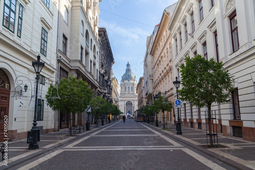 Zrinyi street, Budapest
