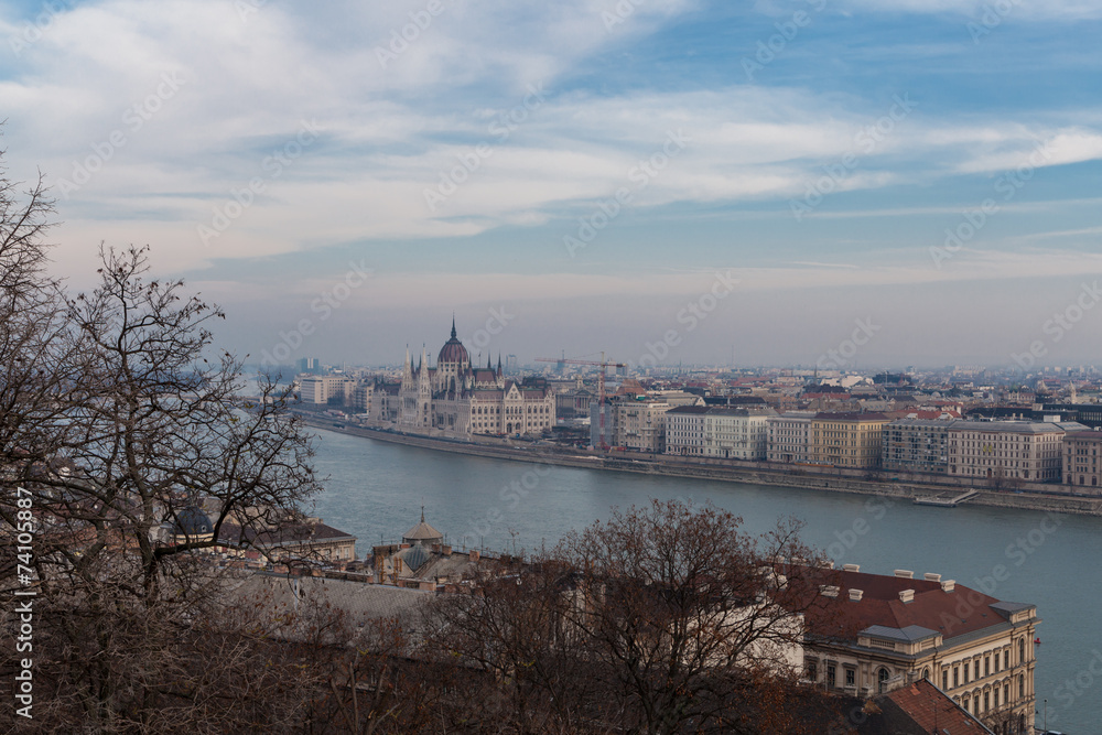 View of the Danube River, Budapest