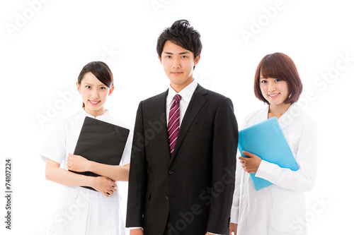 portrait of businessperson medical image