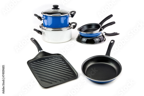 Obraz na płótnie Batería de cocina