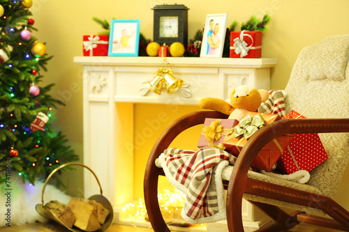 Beautiful Christmas interio...