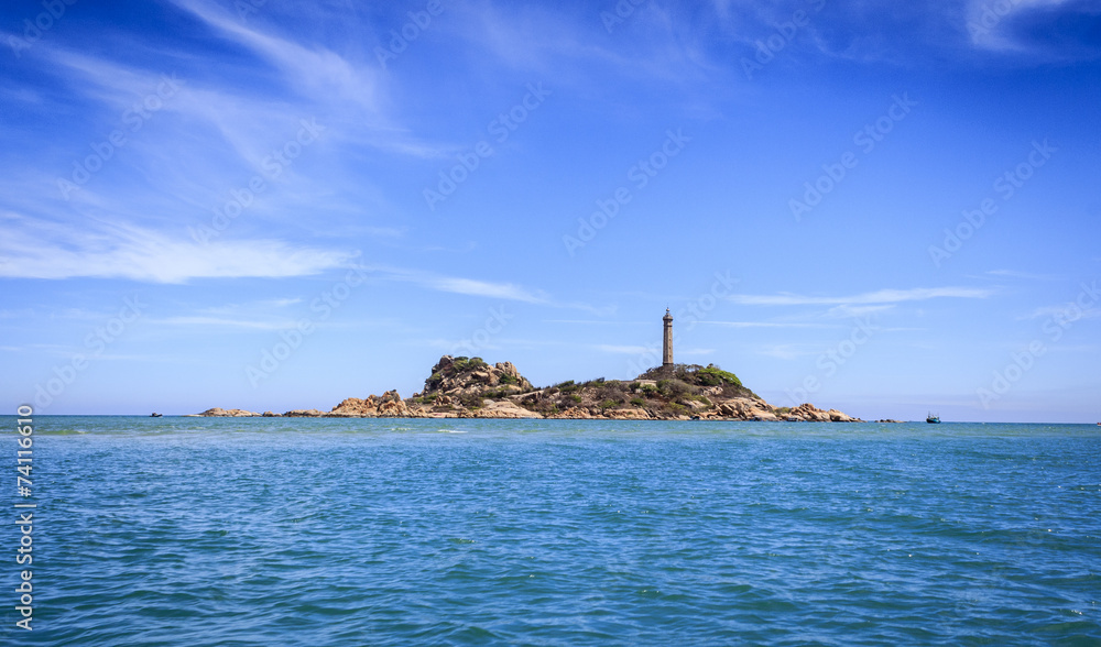 Ke Ga Lighthouse island