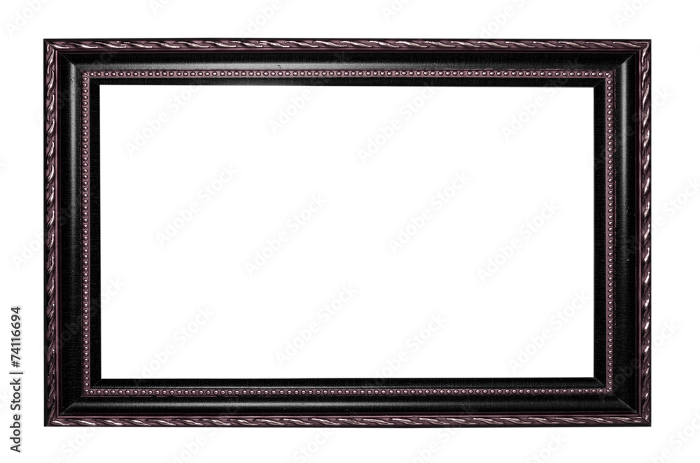 wooden frame for painting or picture on white background wooden frame for painting or picture on white background