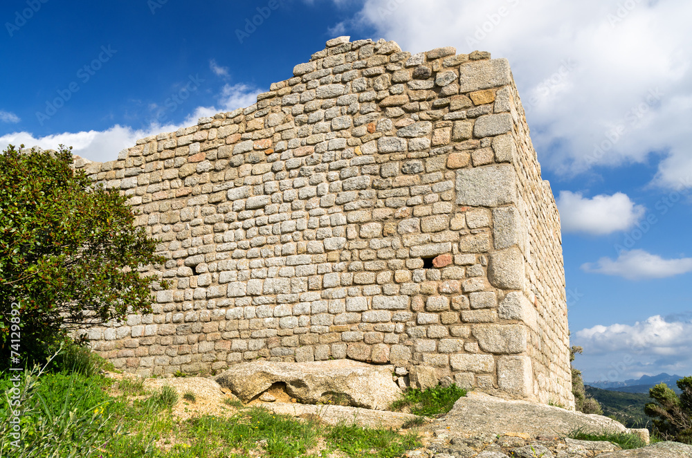 Sardegna, Luogosanto, castello di Balaiana