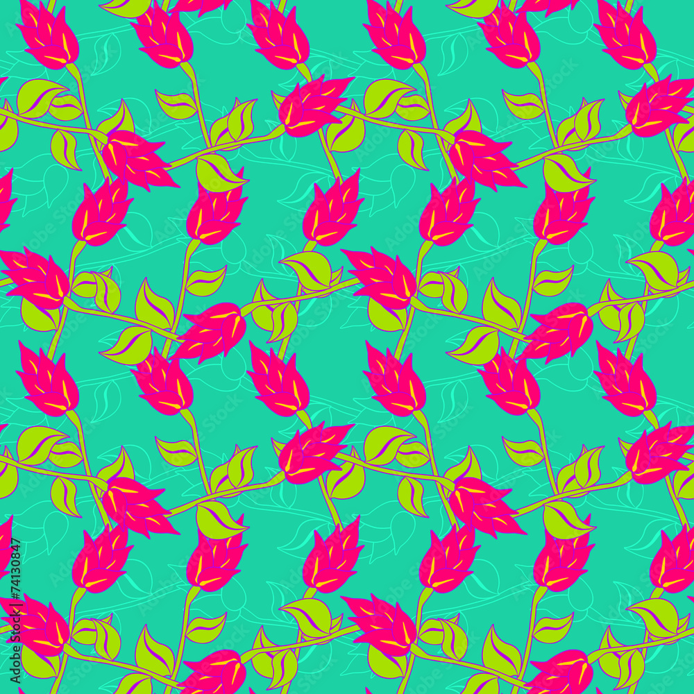 Floral pattern Floral pattern