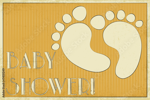 baby shower card