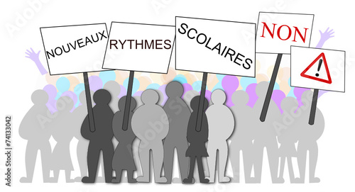 Non aux nouveaux rythmes scolaires
