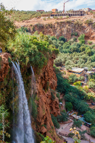 Ouzoud,Cascades, d'Ouzoud, watervallen, Marokko photo