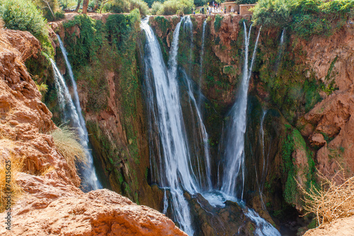 Cascades d'Ouzoud watervallen, Marokko photo