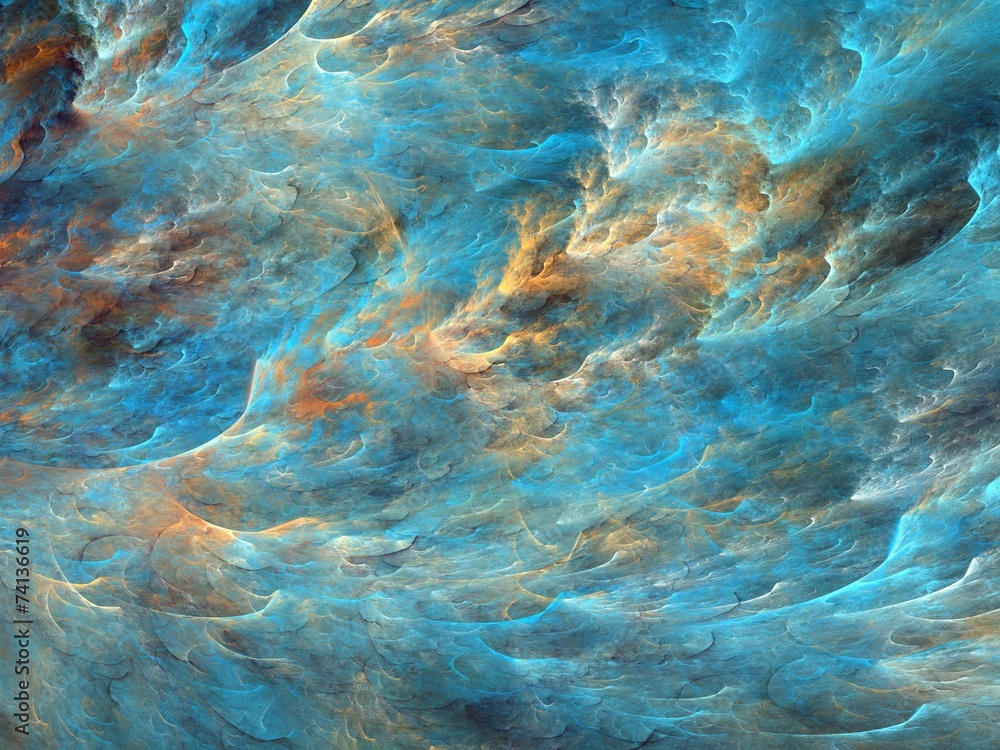 Digital paint from fractal canvas background Digital paint from fractal canvas background