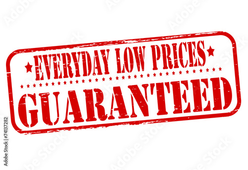 Everyday low prices