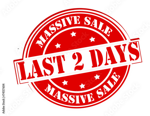 Massive sale