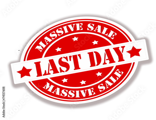 Massive sale