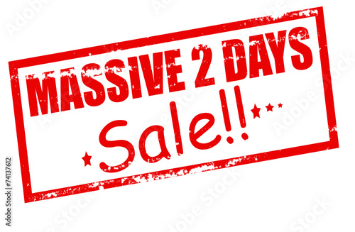 Massive two days sale