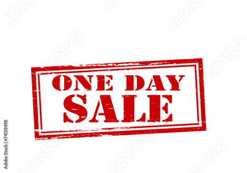 One day sale