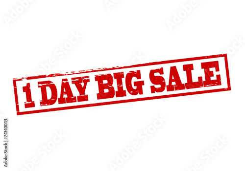 One day big sale