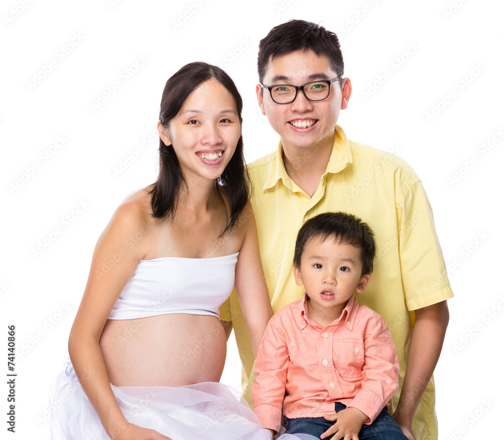 Asian Family portrait Asian Family portrait