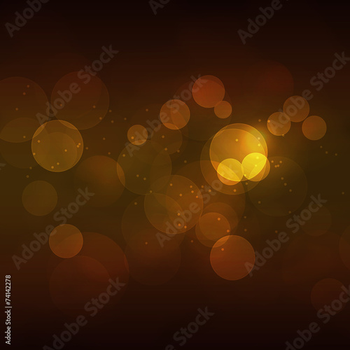 Abstract Bokeh Vector Background