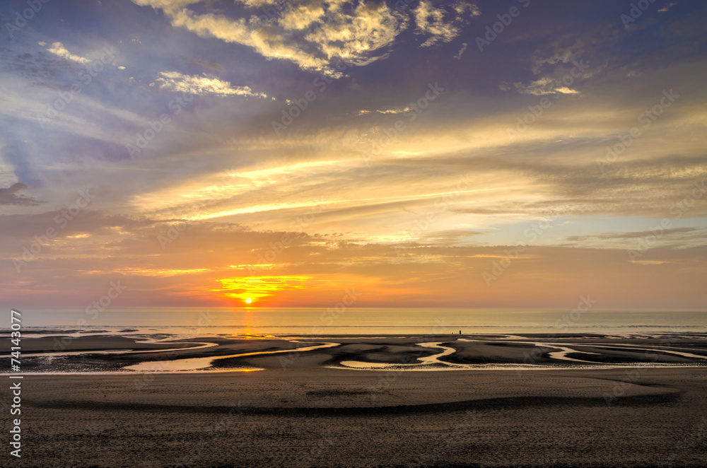 Fototapeta premium Coucher de soleil
