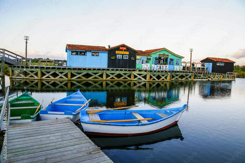 Cabanes colorée d'Oléron