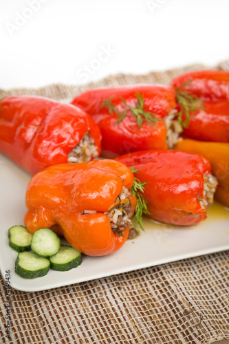 Cooked peppers