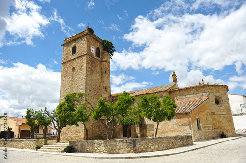 San Martín de Tours, Aldea del Cano, Cáceres, España photo