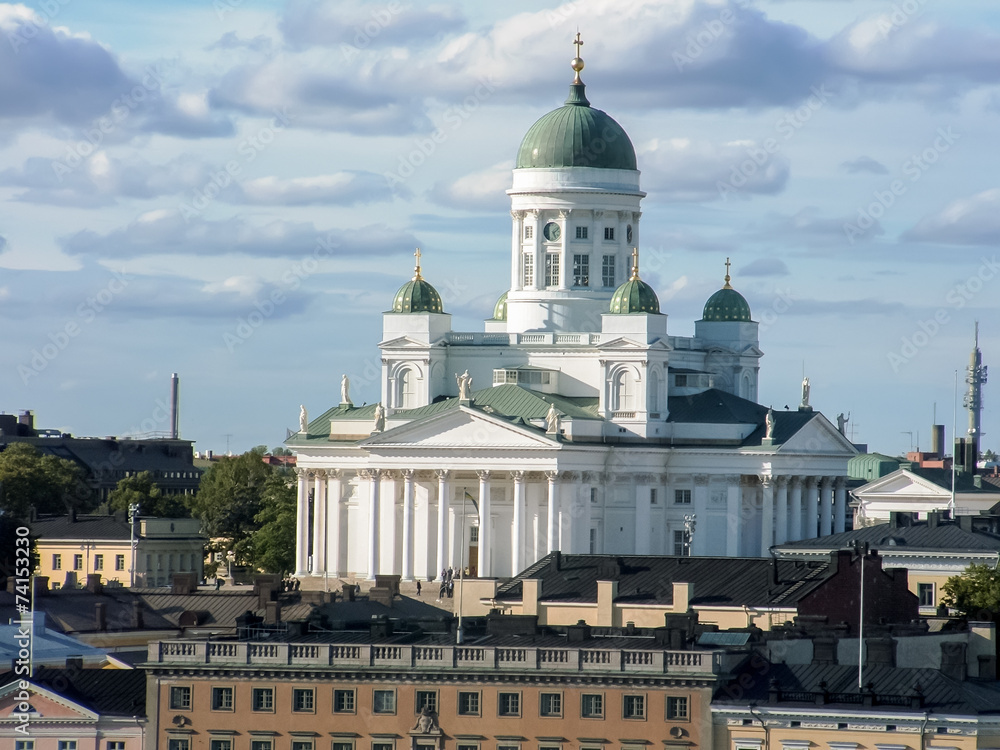 Helsinki Cathedral in Finland