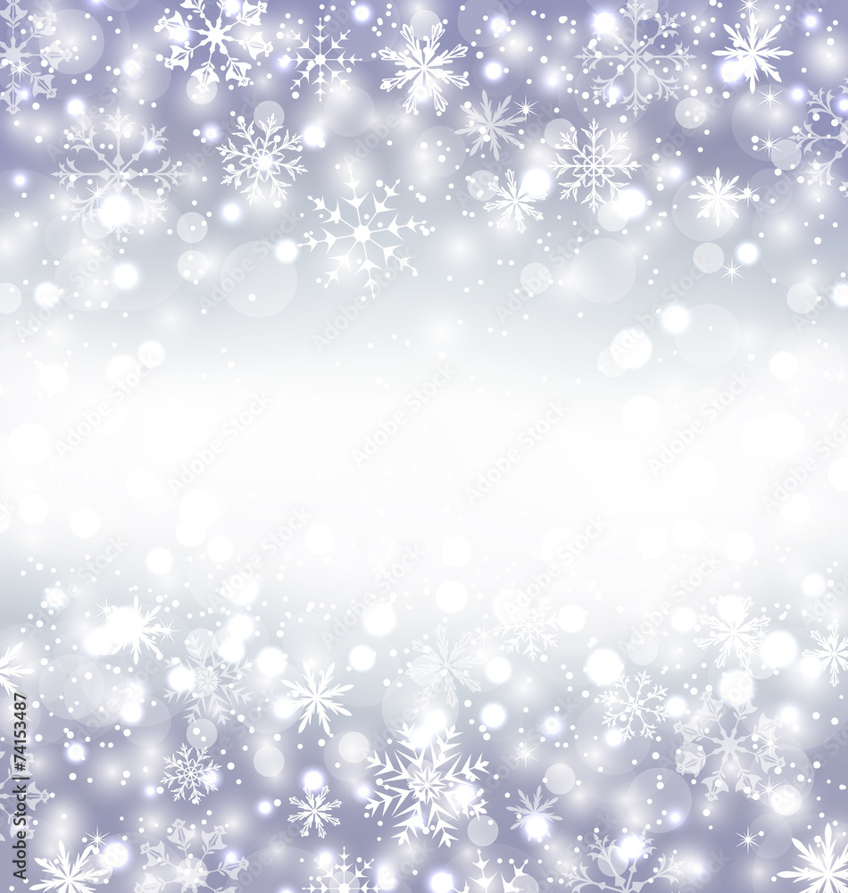 Navidad purple background with snowflakes and copy space for you Navidad purple background with snowflakes and copy space for you