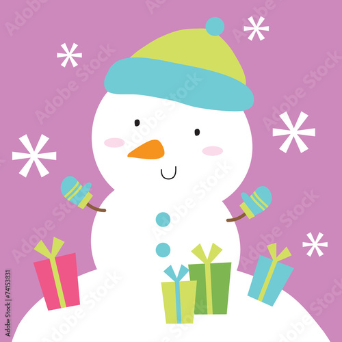 Cute Snowman