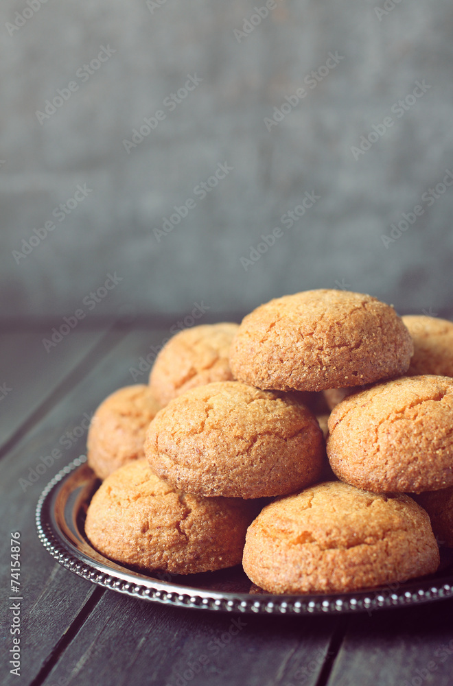 Dutch almond cookies called 