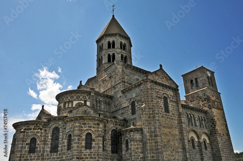 La Chiesa di Saint-Nectaire, Alvernia - Francia