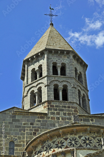 La Chiesa di Saint-Nectaire  Alvernia - Francia